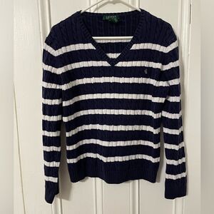 Lauren Ralph Lauren long sleeve v neck sweater
